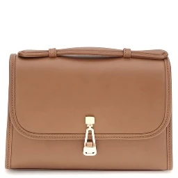 Brown Leather Shoulder Bag