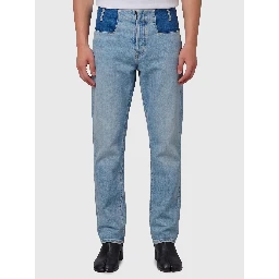 Straight-leg jeans