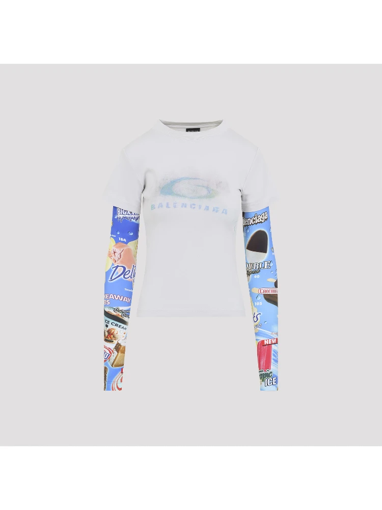 Balenciaga Double Sleeve T-Shirt