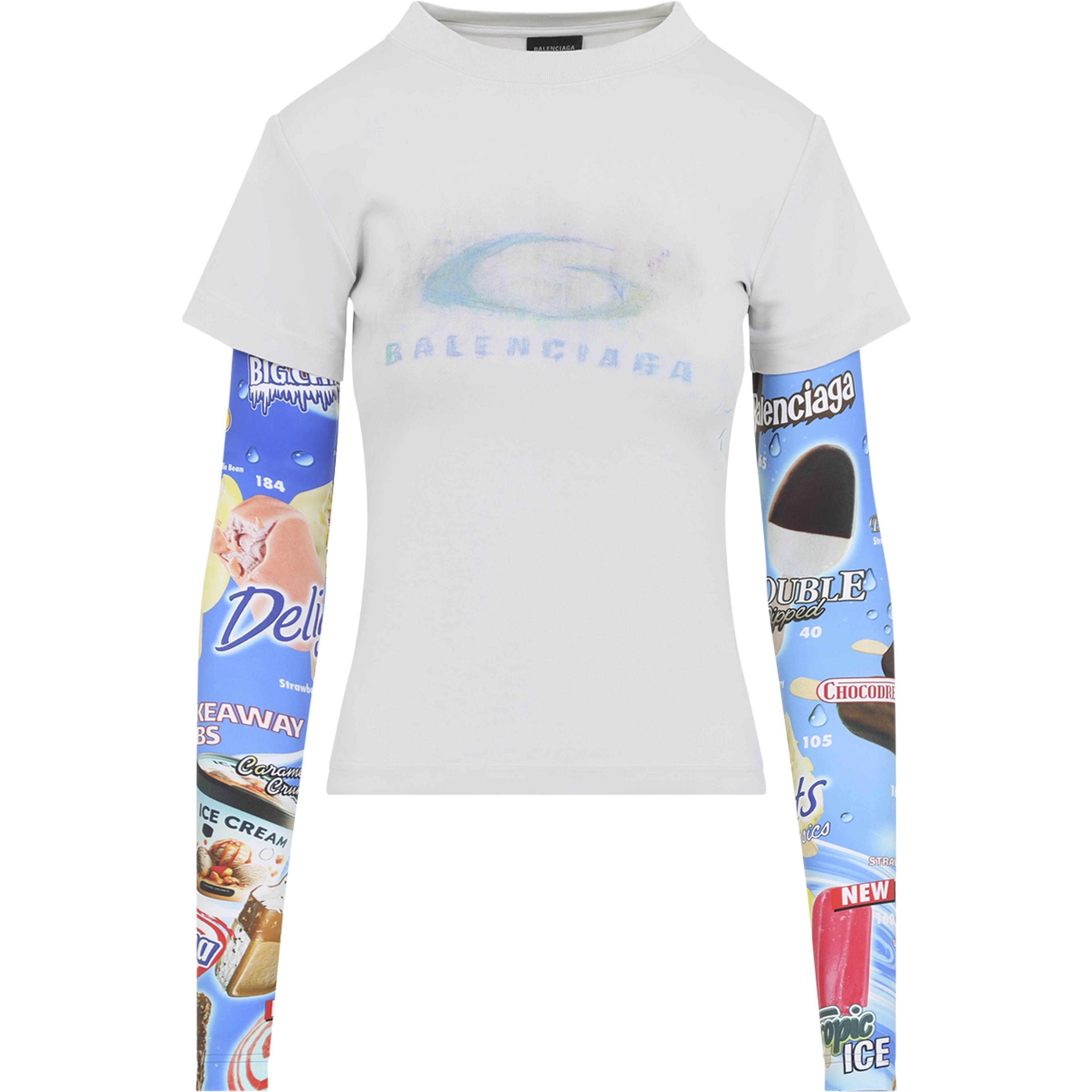 Balenciaga Double Sleeve T-Shirt
