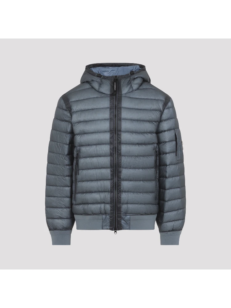 Cp Company Shell Hooded Lens Down Jacket