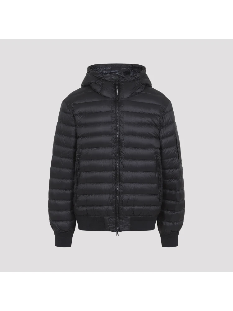 Cp Company Shell Hooded Lens Down Jacket