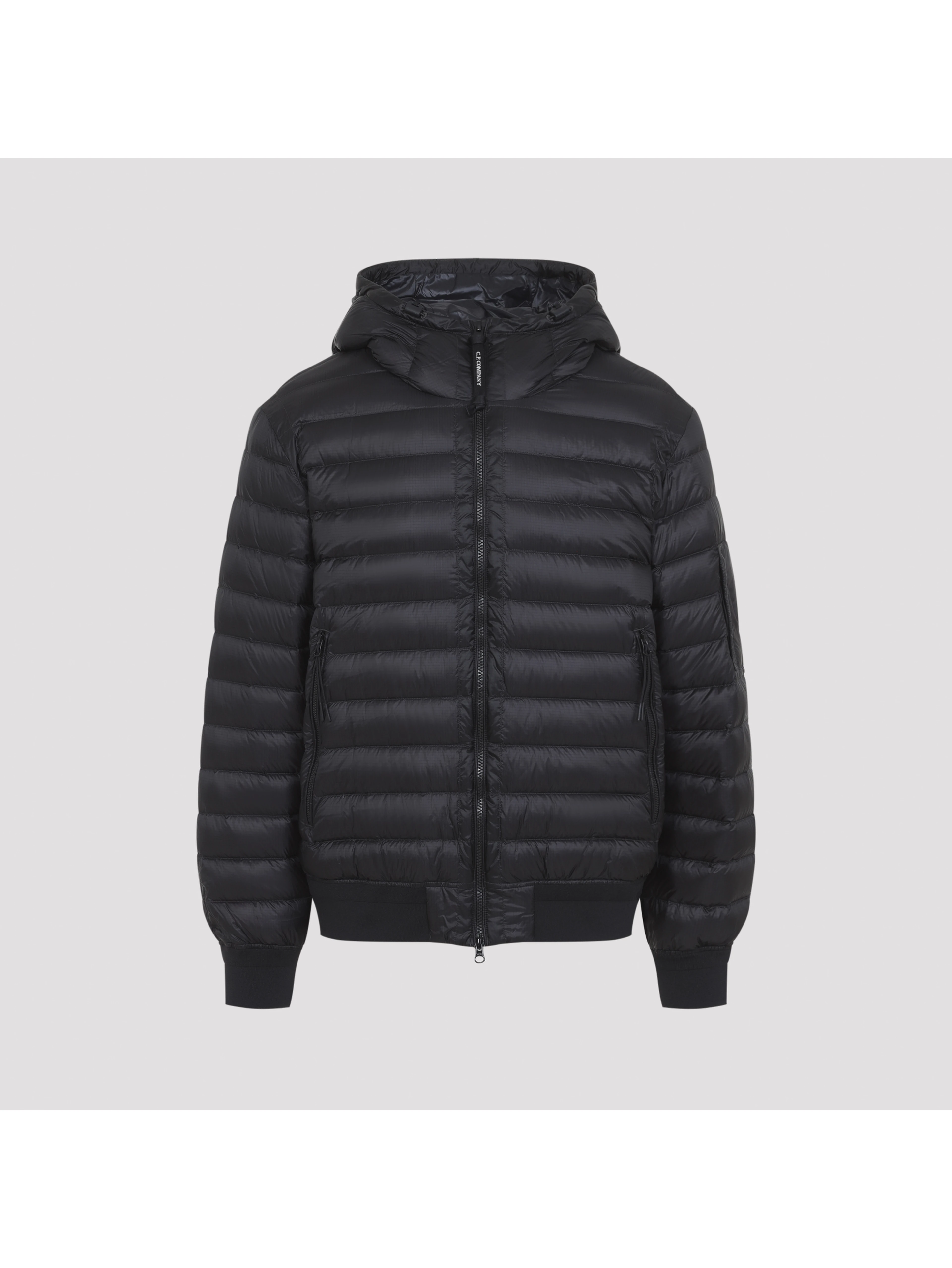 Cp Company Shell Hooded Lens Down Jacket