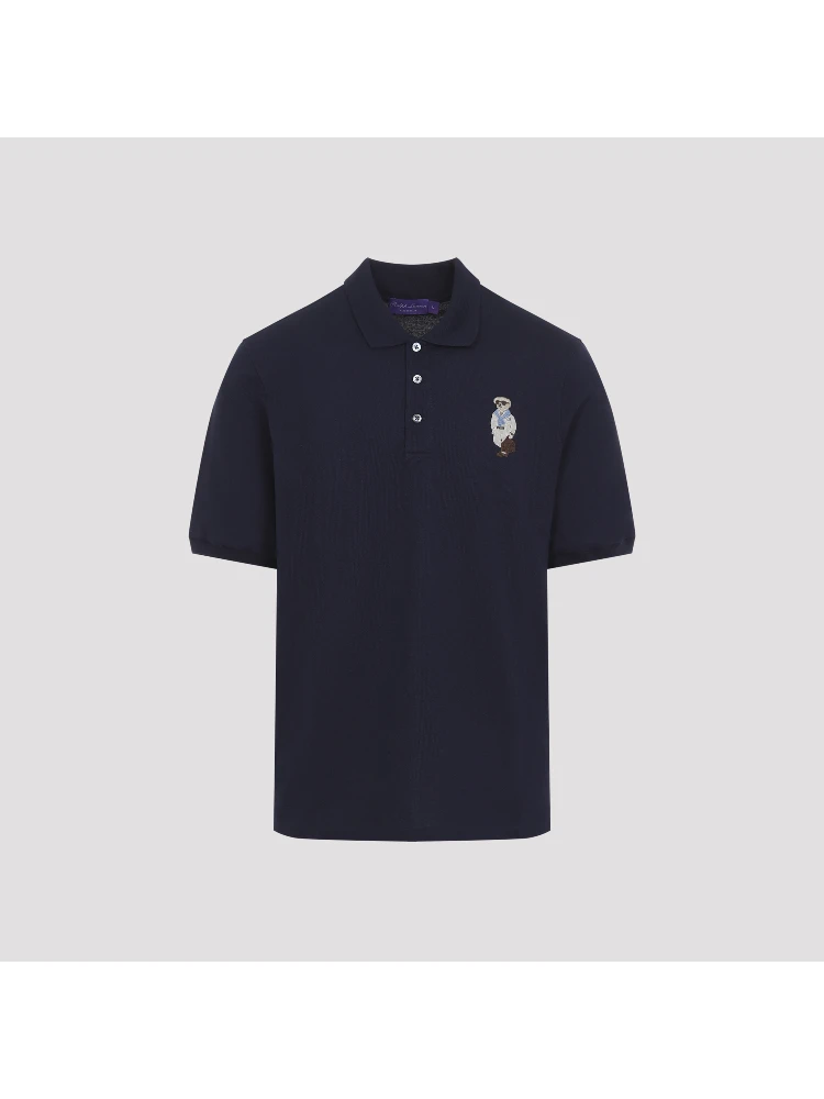 Ralph Lauren Purple Label Bear Polo