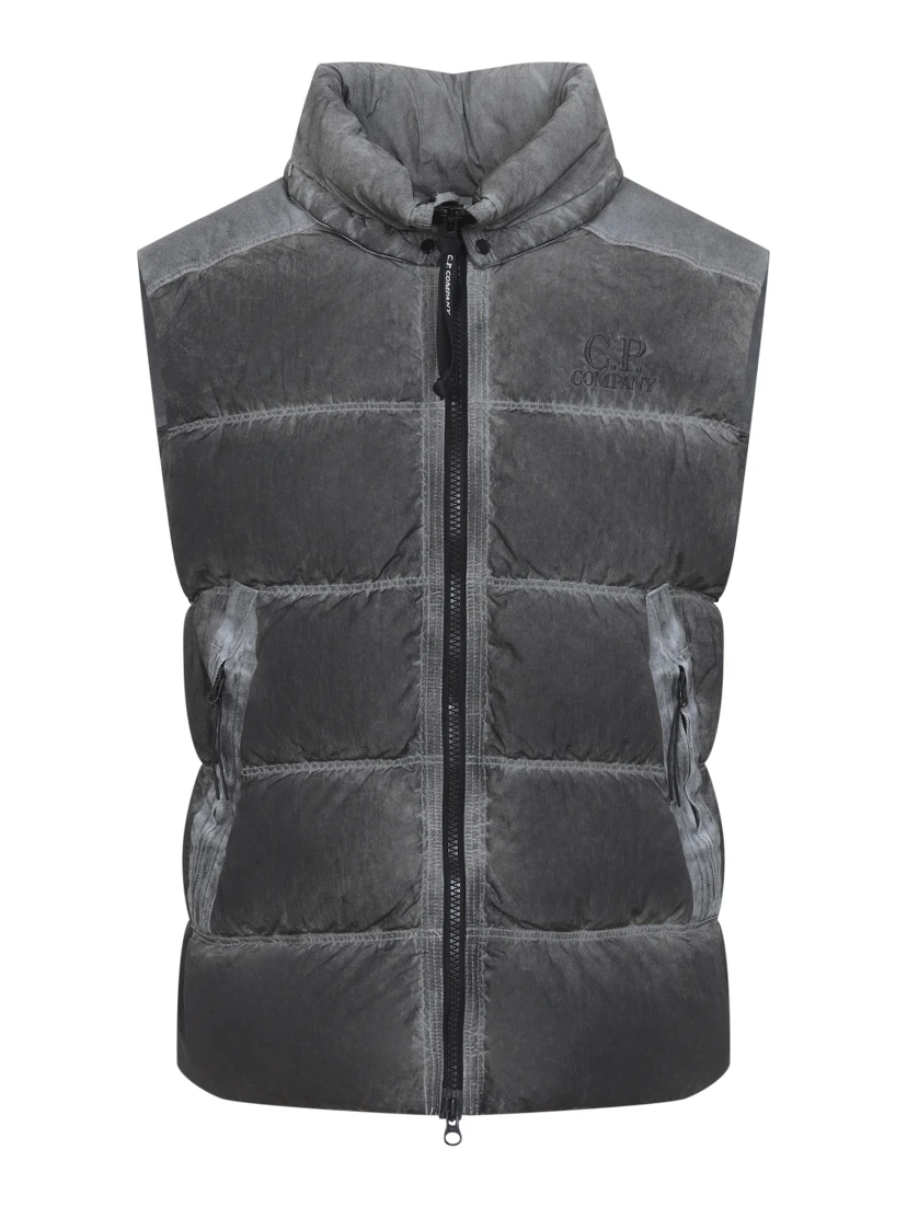 Cp Company Eco-Chrome Hooded Down Gilet