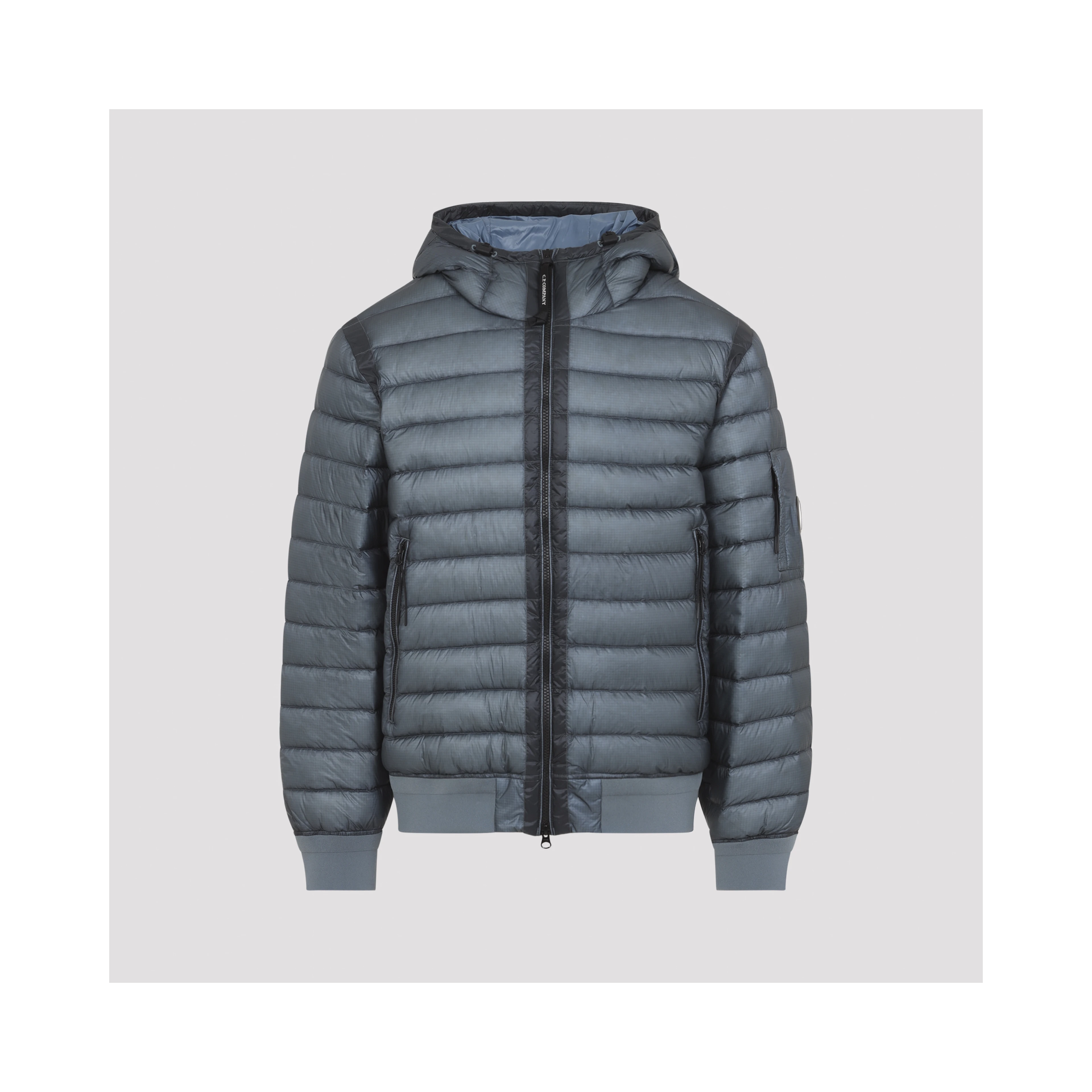 Cp Company Shell Hooded Lens Down Jacket