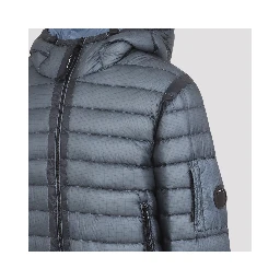 Cp Company Shell Hooded Lens Down Jacket