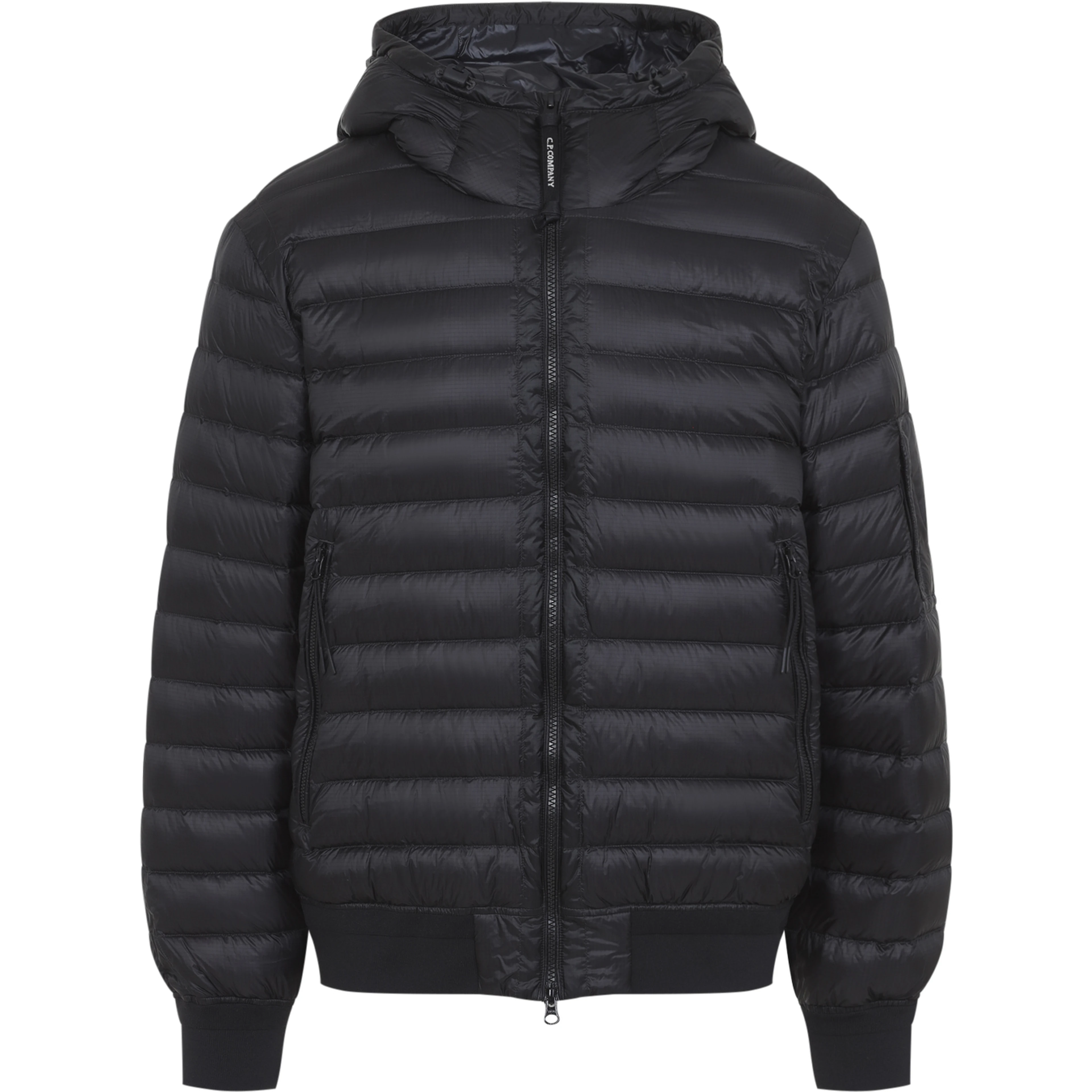 Cp Company Shell Hooded Lens Down Jacket