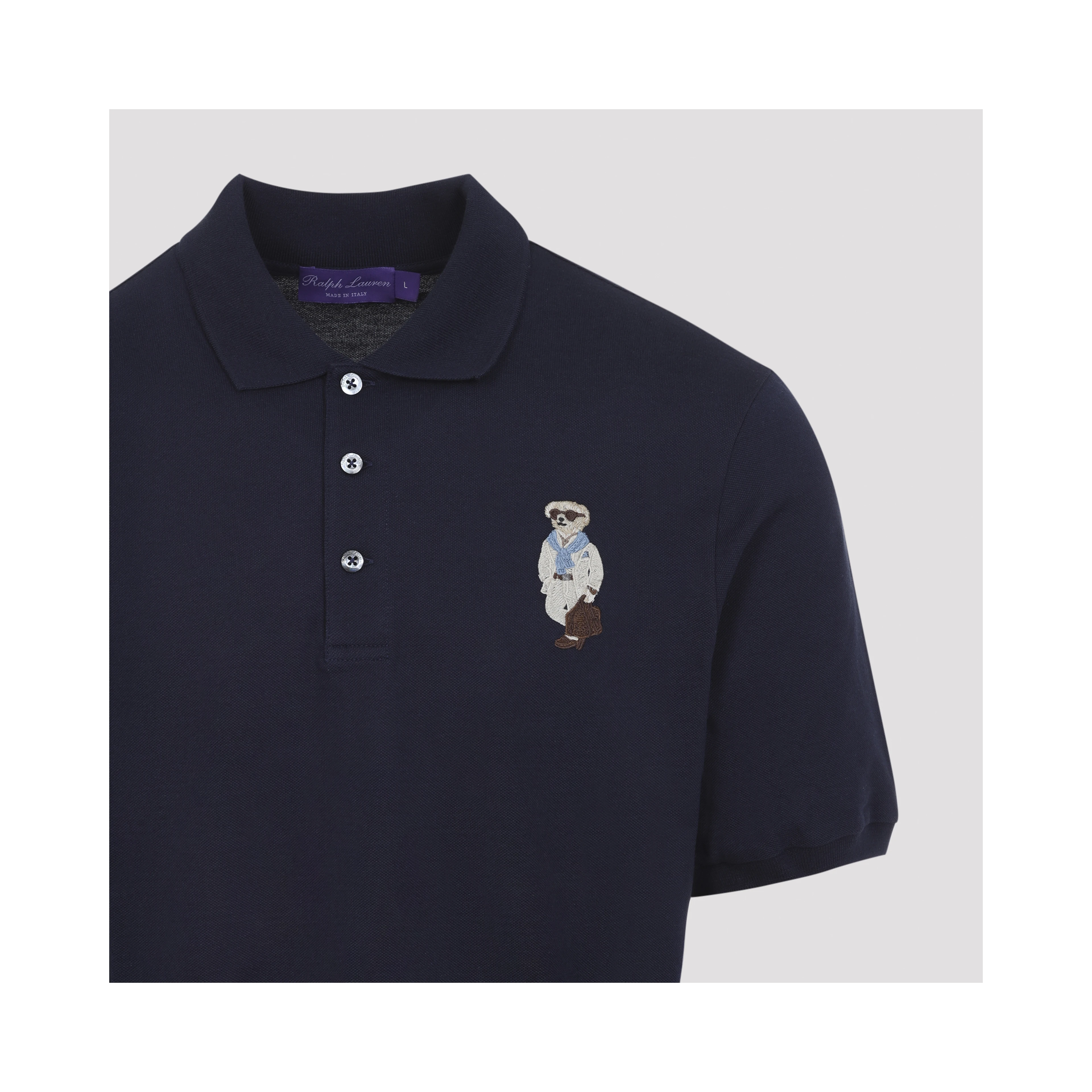 Ralph Lauren Purple Label Bear Polo