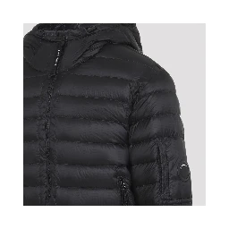 Cp Company Shell Hooded Lens Down Jacket