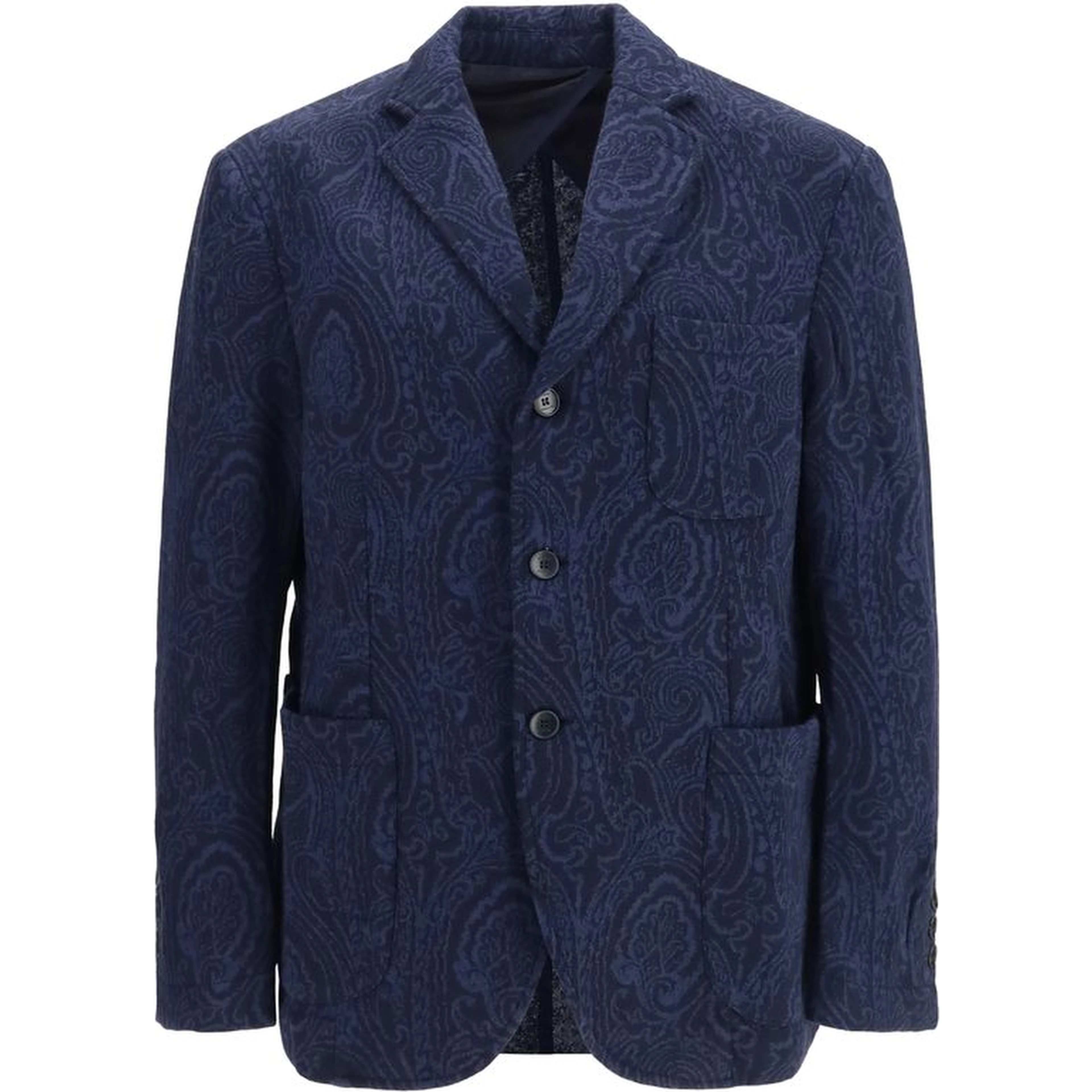 Blue Wool Oves Aries Jacket