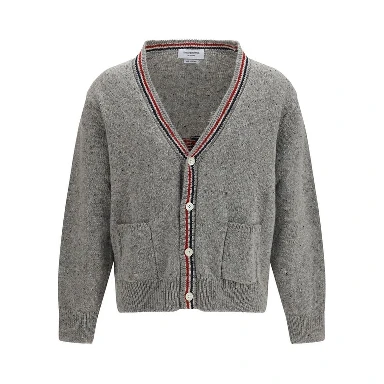 Gray Wool Oves Aries Cardigan