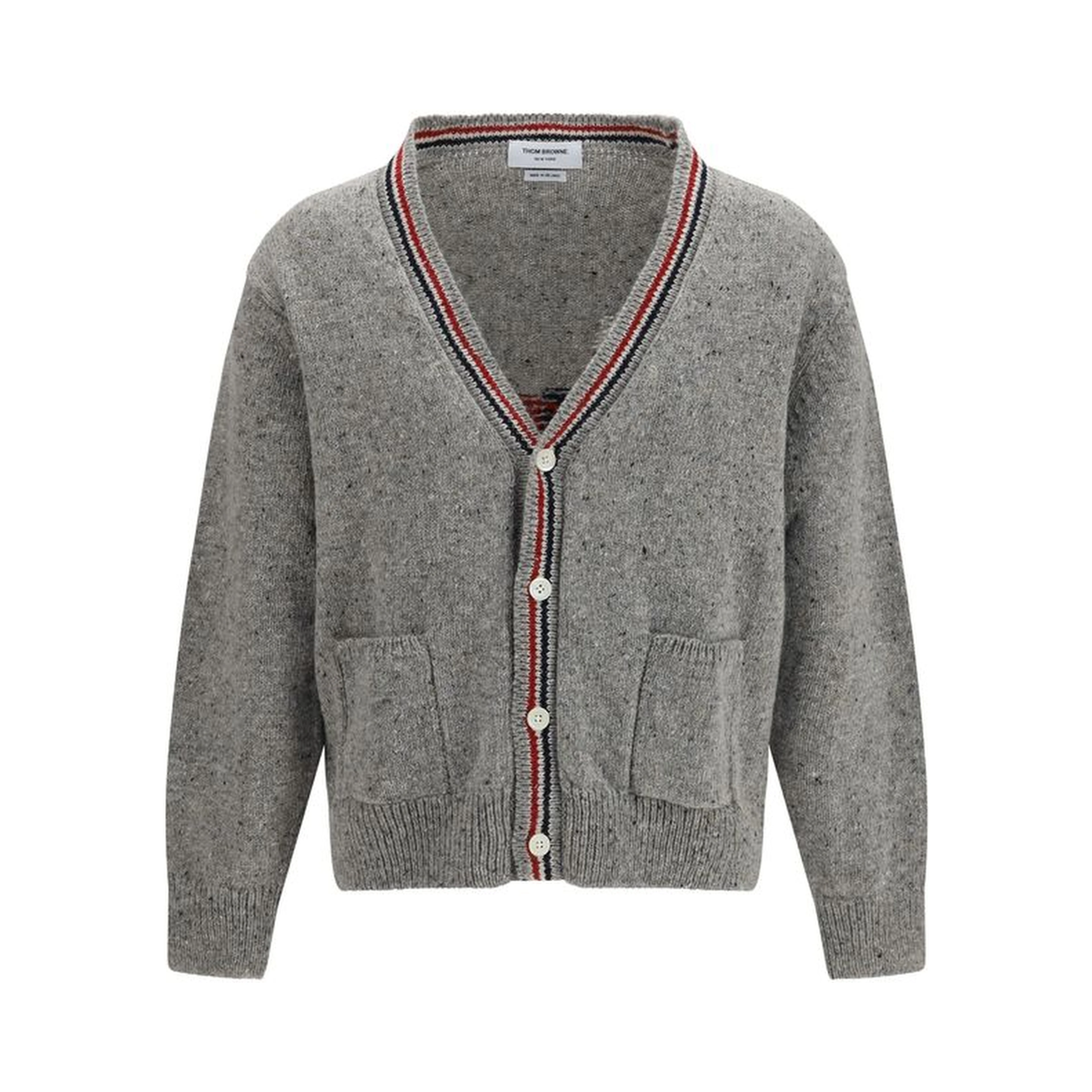 Gray Wool Oves Aries Cardigan