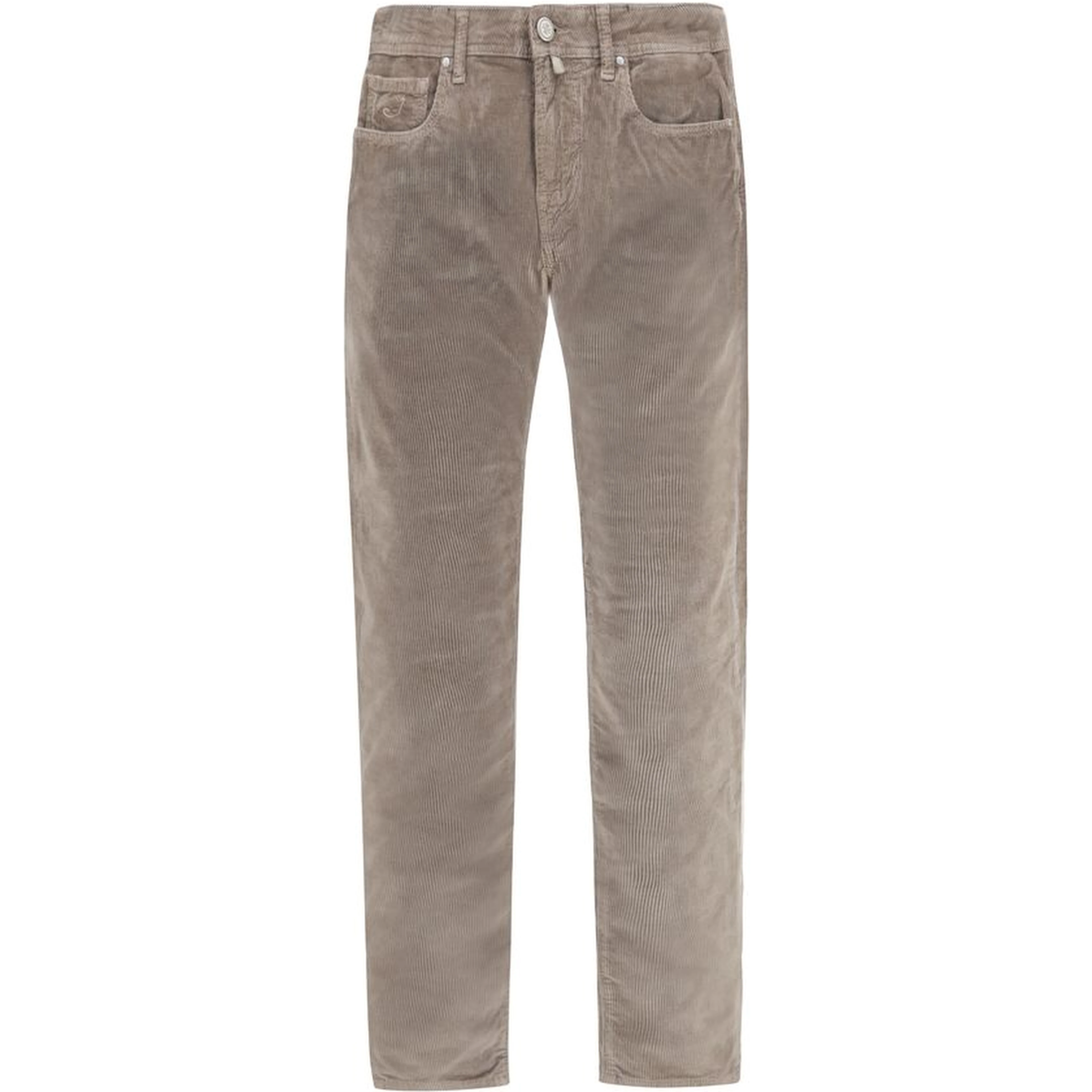Brown Cotton Pants