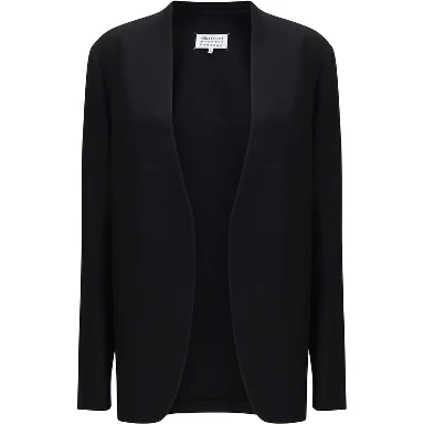 Black Wool Oves Aries Shell Jacket