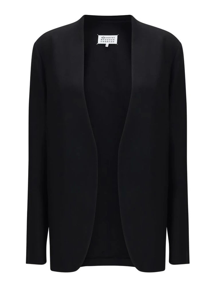 Black Wool Oves Aries Shell Jacket