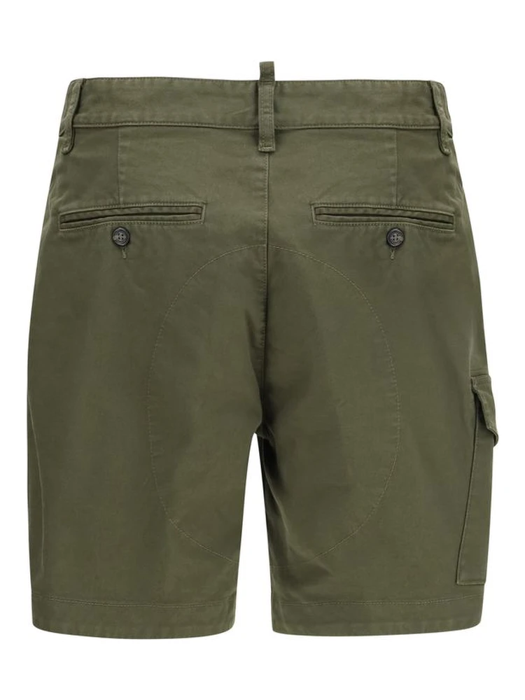 Bicolor Cotton Bermuda Shorts alternative