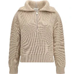 Beige Cashmere Polo Shirt