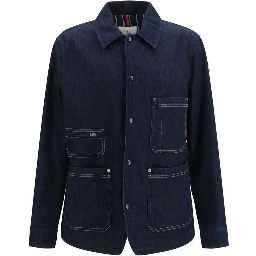 Blue Cotton Denim Jacket