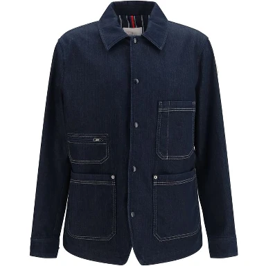 Blue Cotton Denim Jacket
