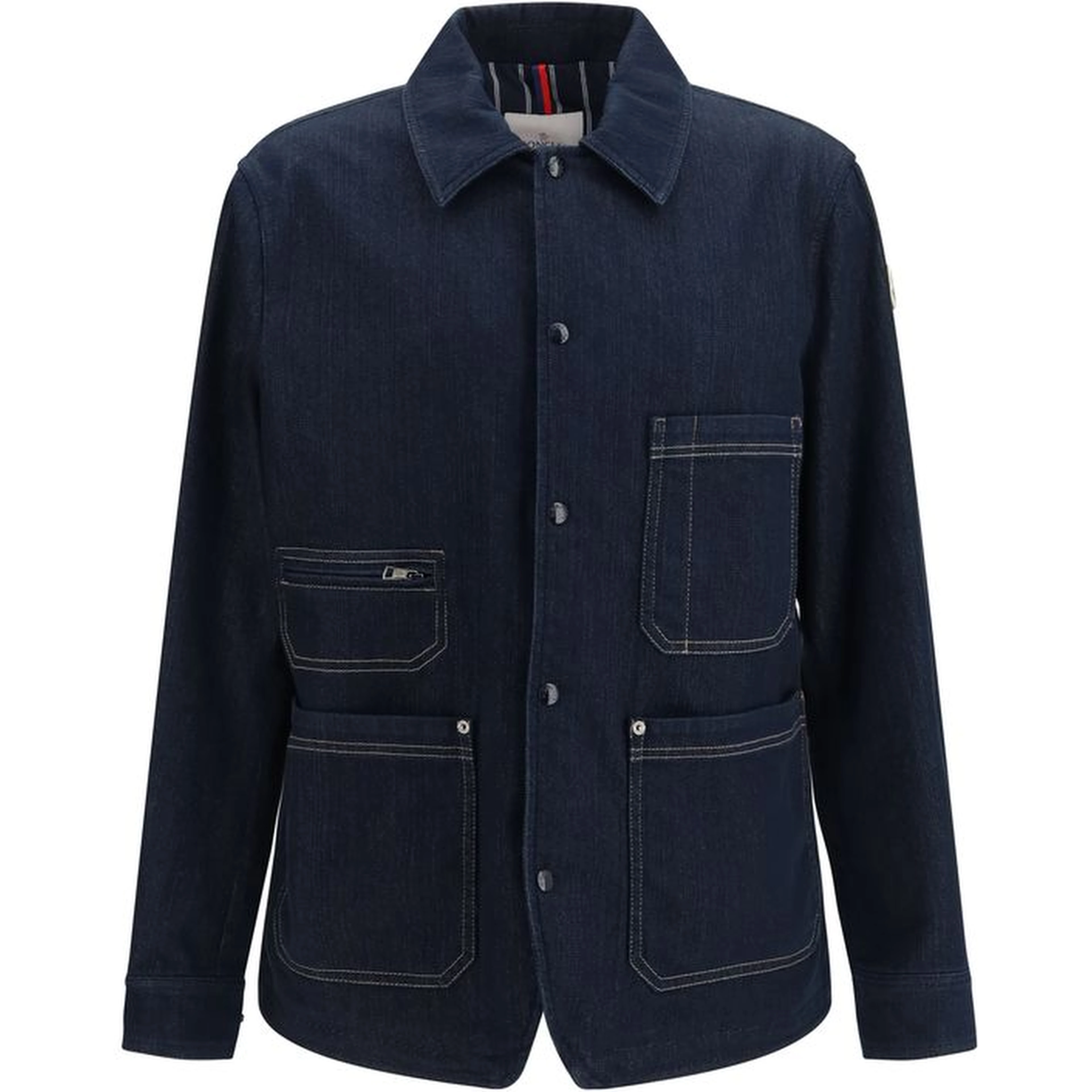 Blue Cotton Denim Jacket