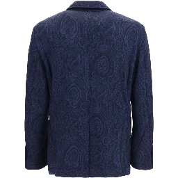 Blue Wool Oves Aries Jacket
