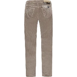 Brown Cotton Pants
