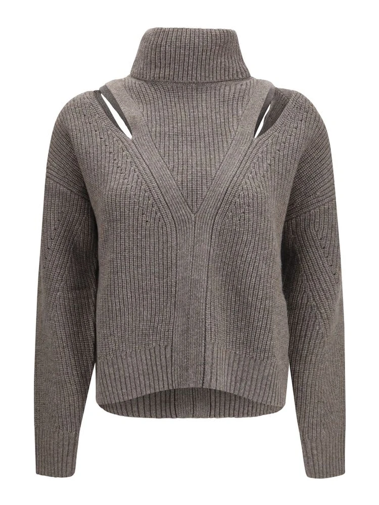 Beige Wool Oves Aries Sweatshirt