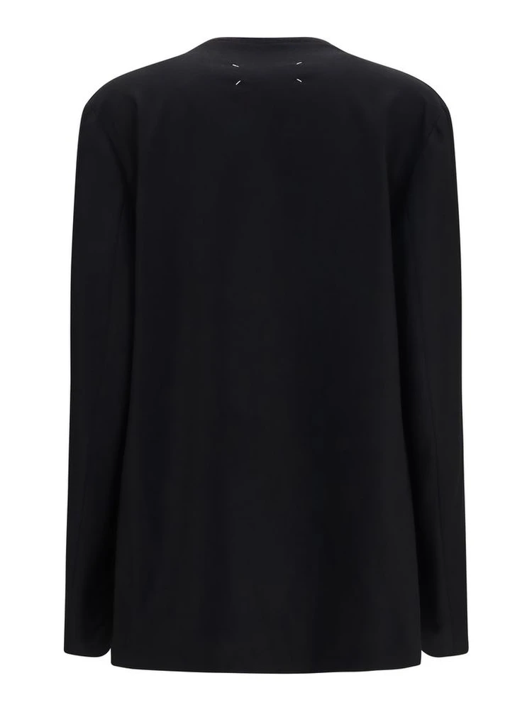Black Wool Oves Aries Shell Jacket alternative