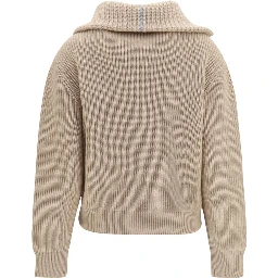 Beige Cashmere Polo Shirt