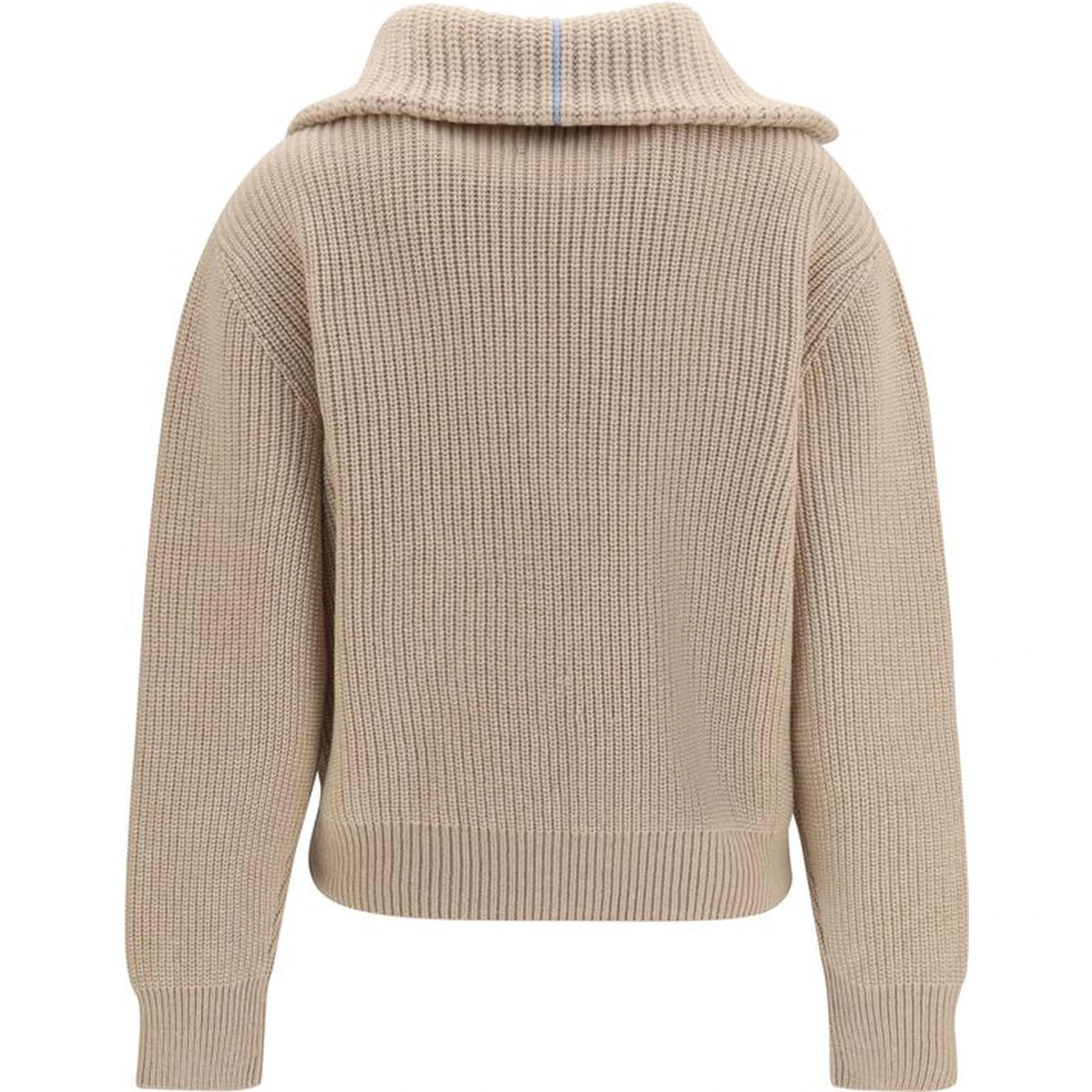 Beige Cashmere Polo Shirt