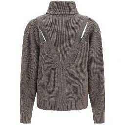 Beige Wool Oves Aries Sweatshirt