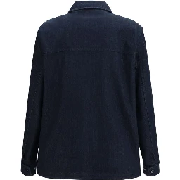 Blue Cotton Denim Jacket
