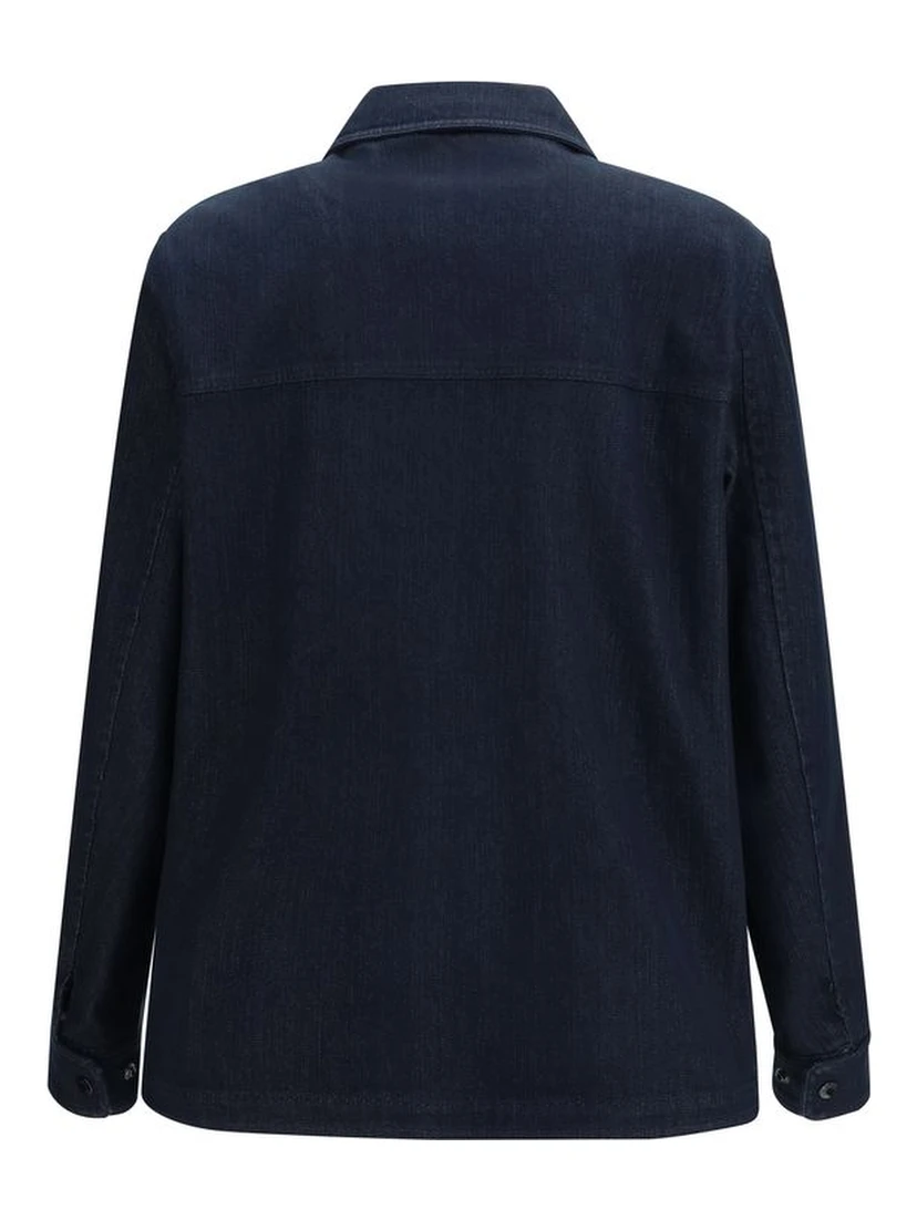 Blue Cotton Denim Jacket