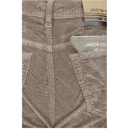 Brown Cotton Pants