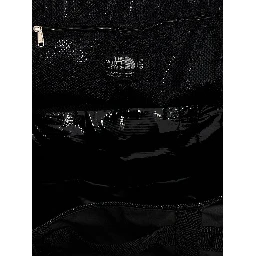 Black Recycled Polyester Backpack