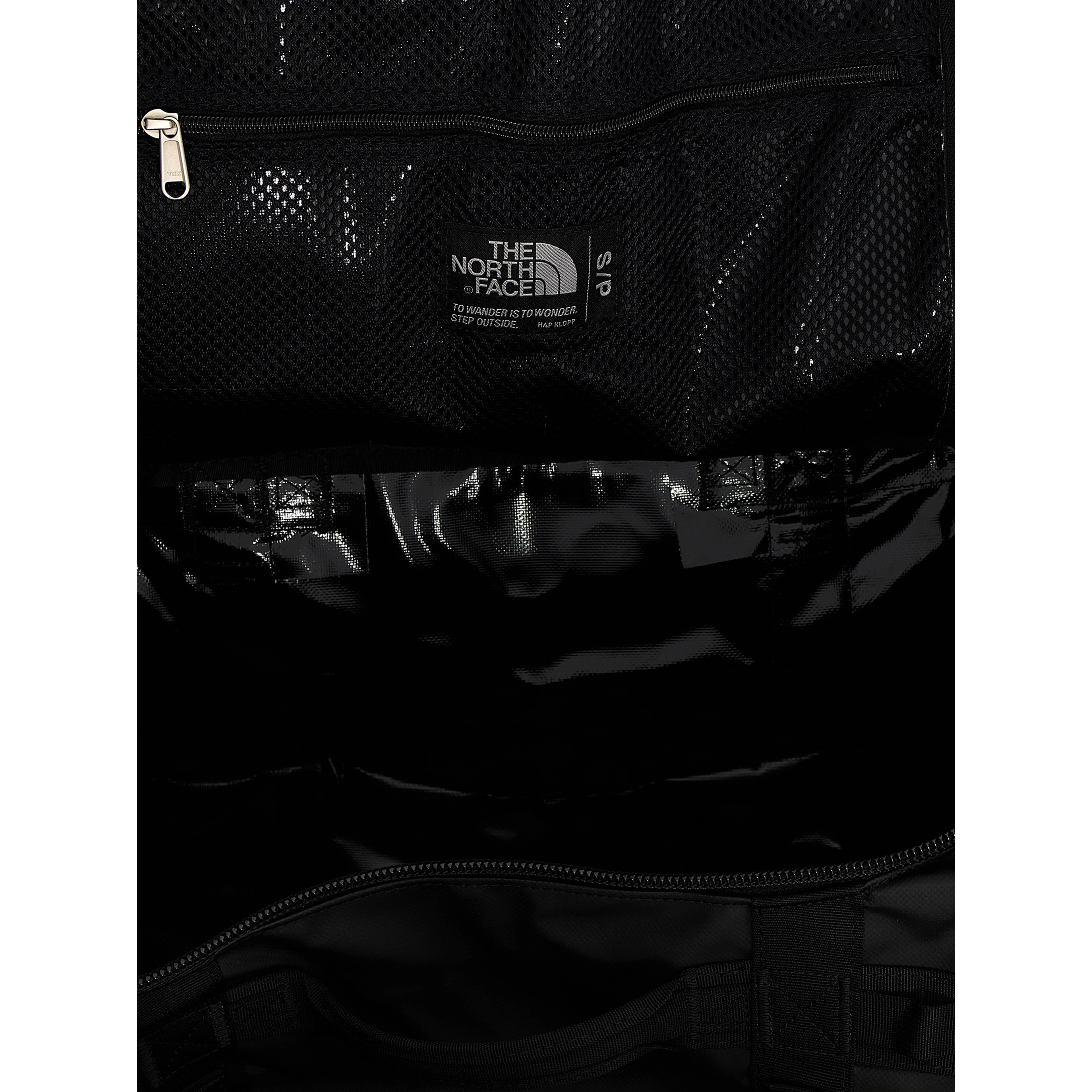 Black Recycled Polyester Backpack