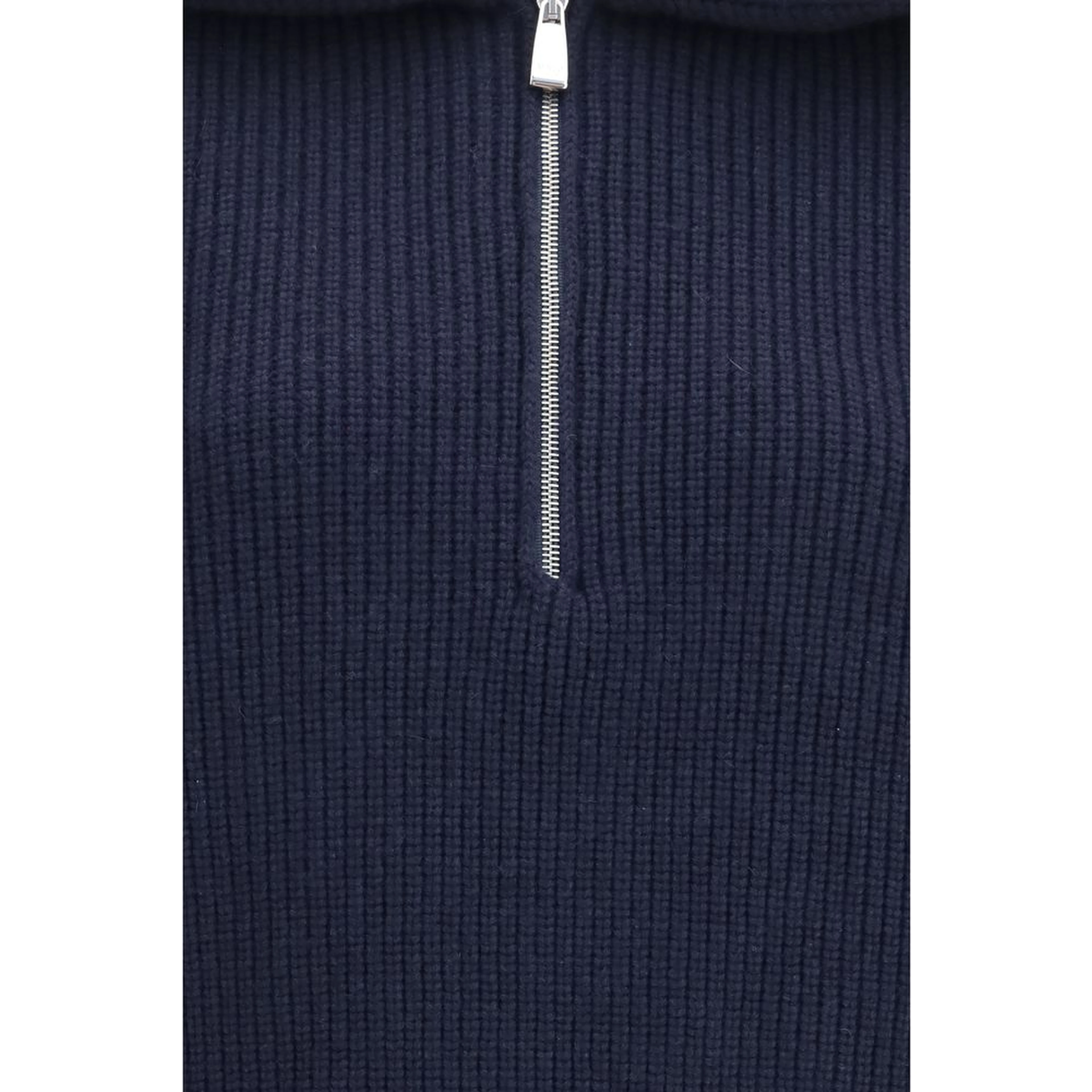 Blue Cashmere Polo Shirt