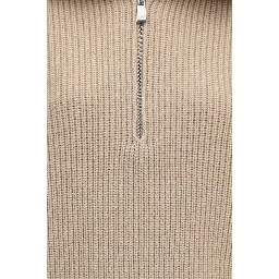 Beige Cashmere Polo Shirt