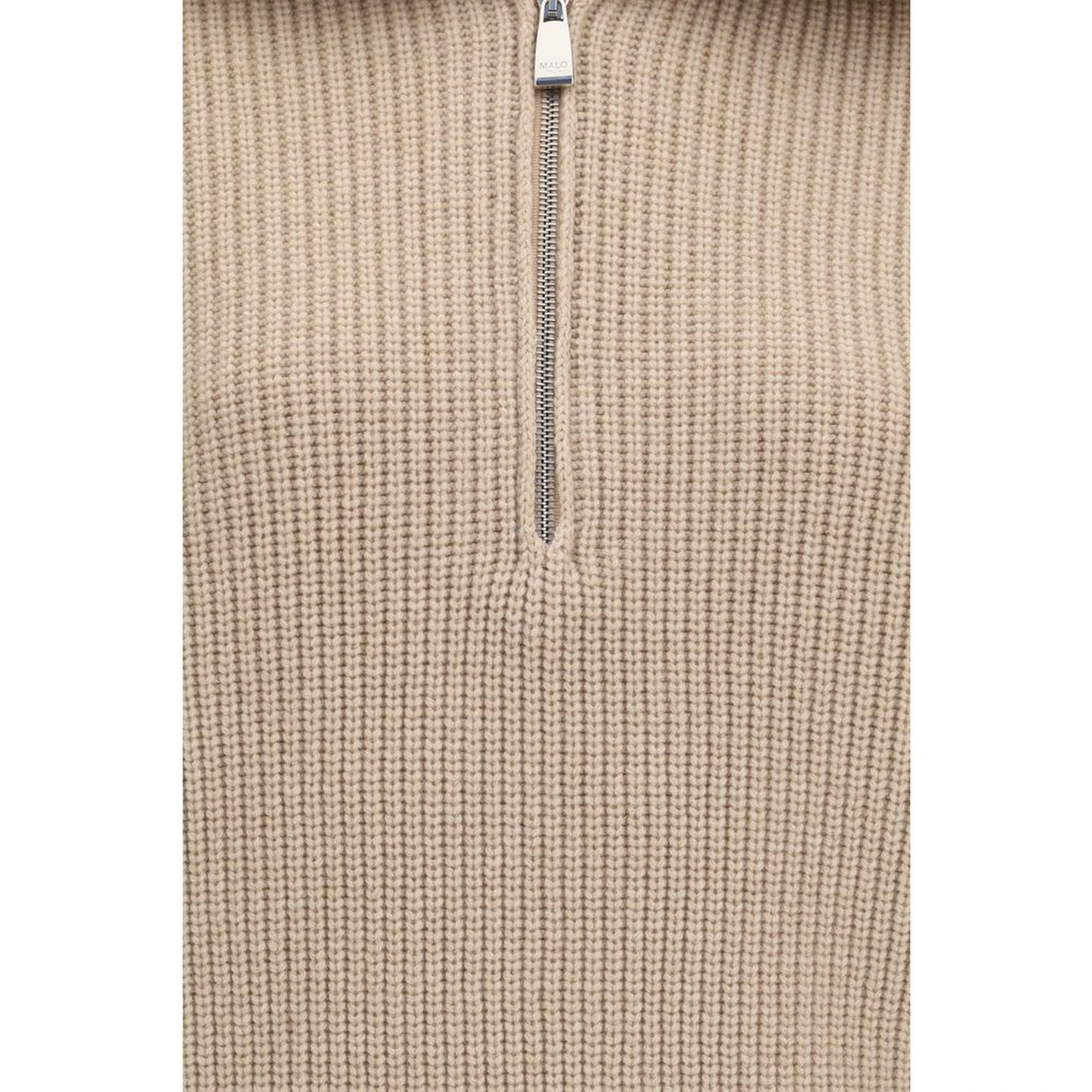 Beige Cashmere Polo Shirt