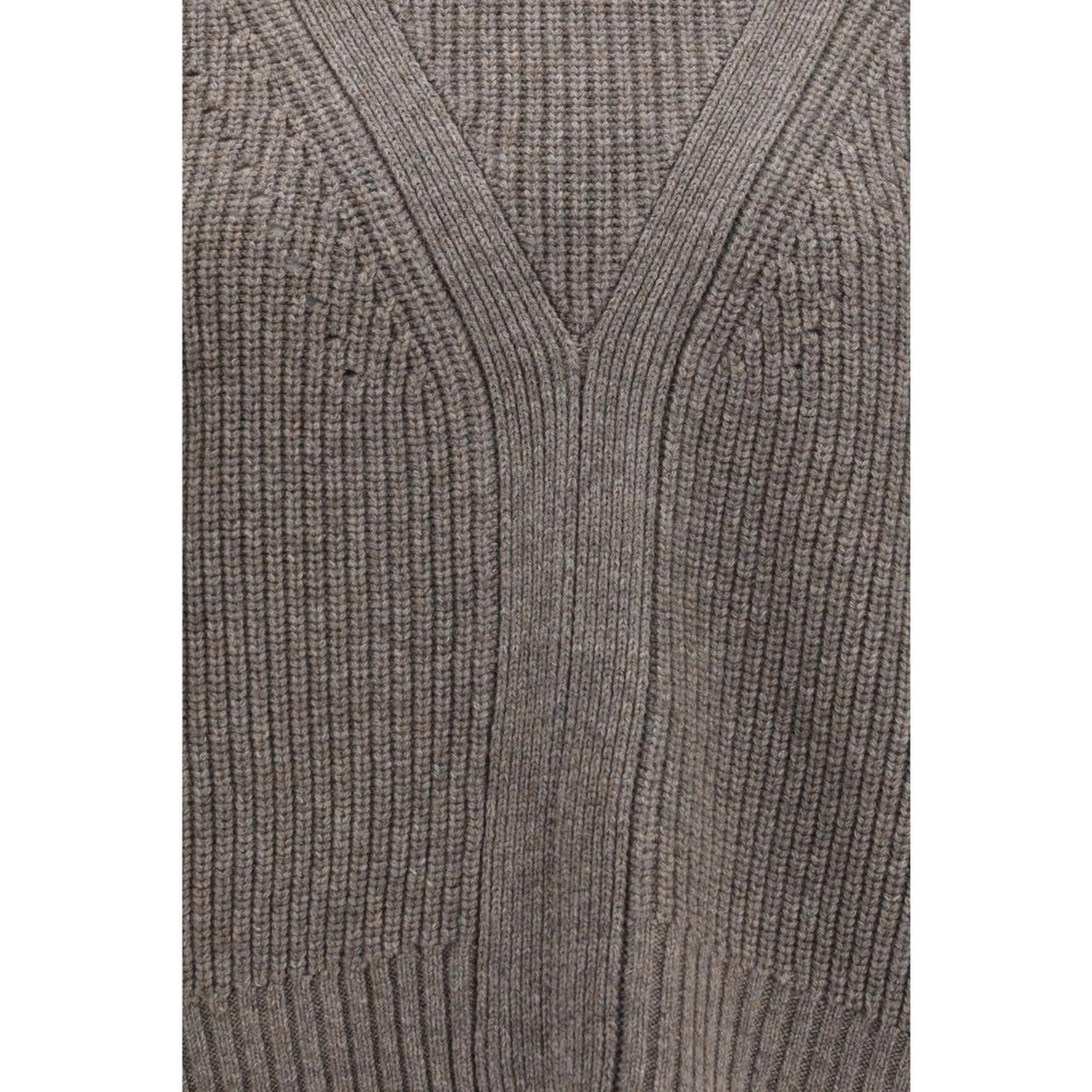 Beige Wool Oves Aries Sweatshirt