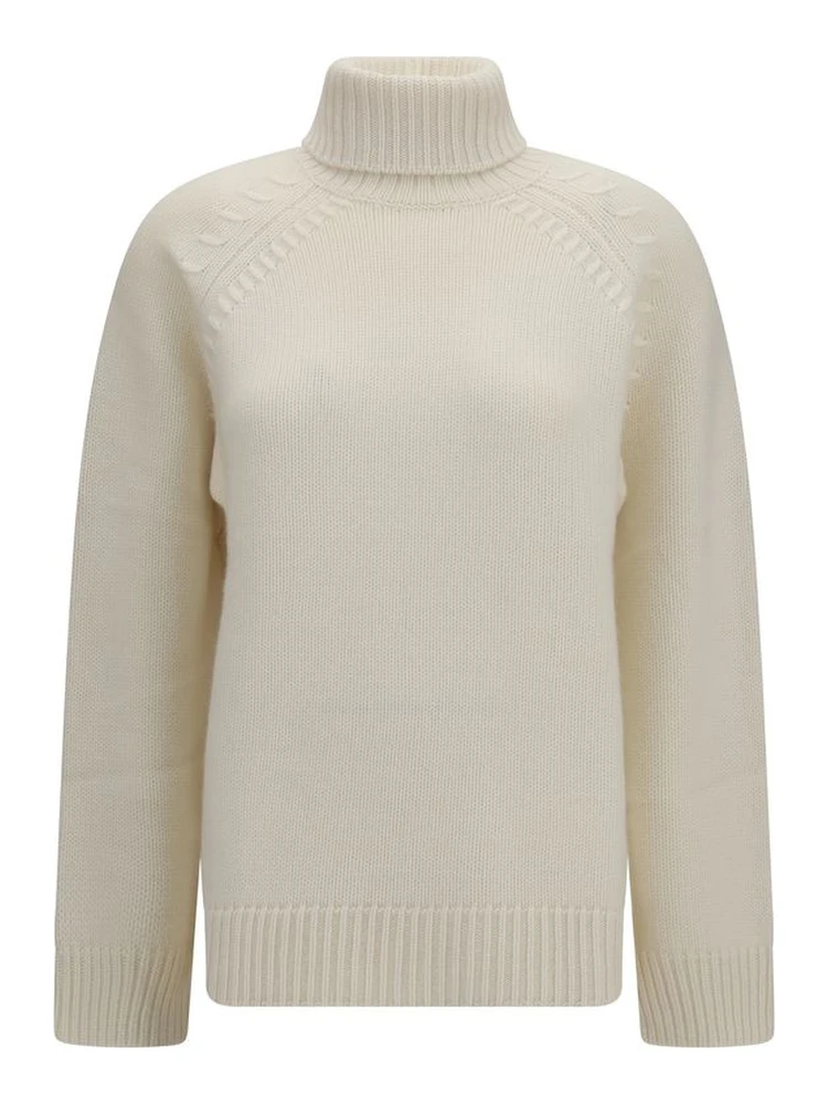 Beige Cashmere Sweater