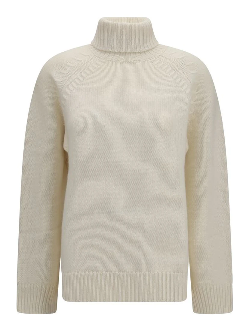 Beige Cashmere Sweater