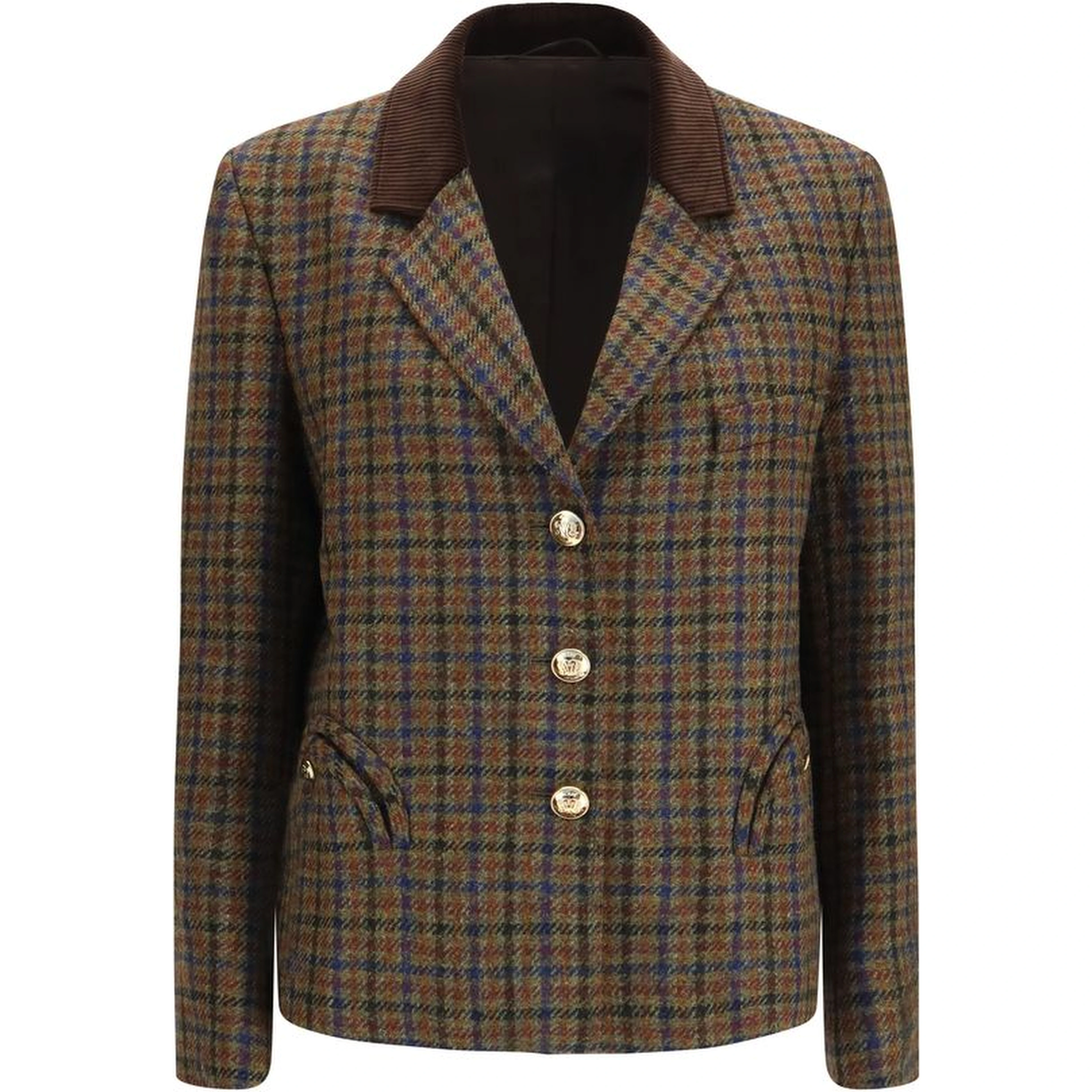 Multicolor Wool Oves Aries Blazer
