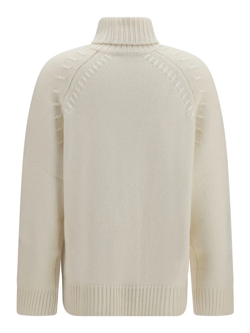Beige Cashmere Sweater