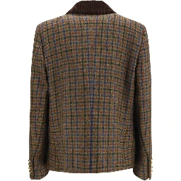 Multicolor Wool Oves Aries Blazer