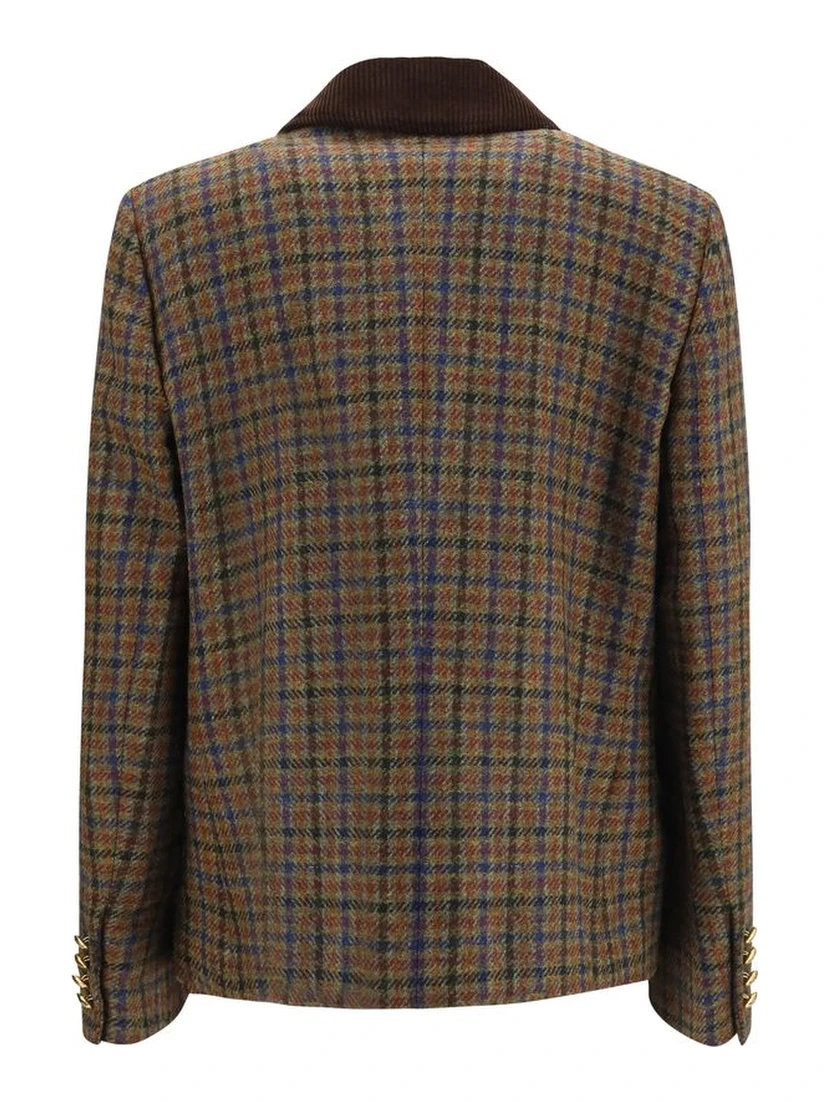 Multicolor Wool Oves Aries Blazer