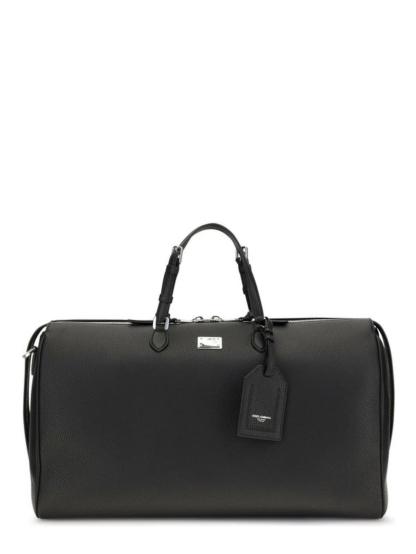 Black Calf Leather Bos Taurus Briefcase