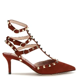 Multicolor Suede Leather High Heel Pumps
