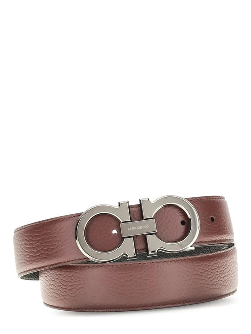 Brown Calf Leather Bos Taurus Belt